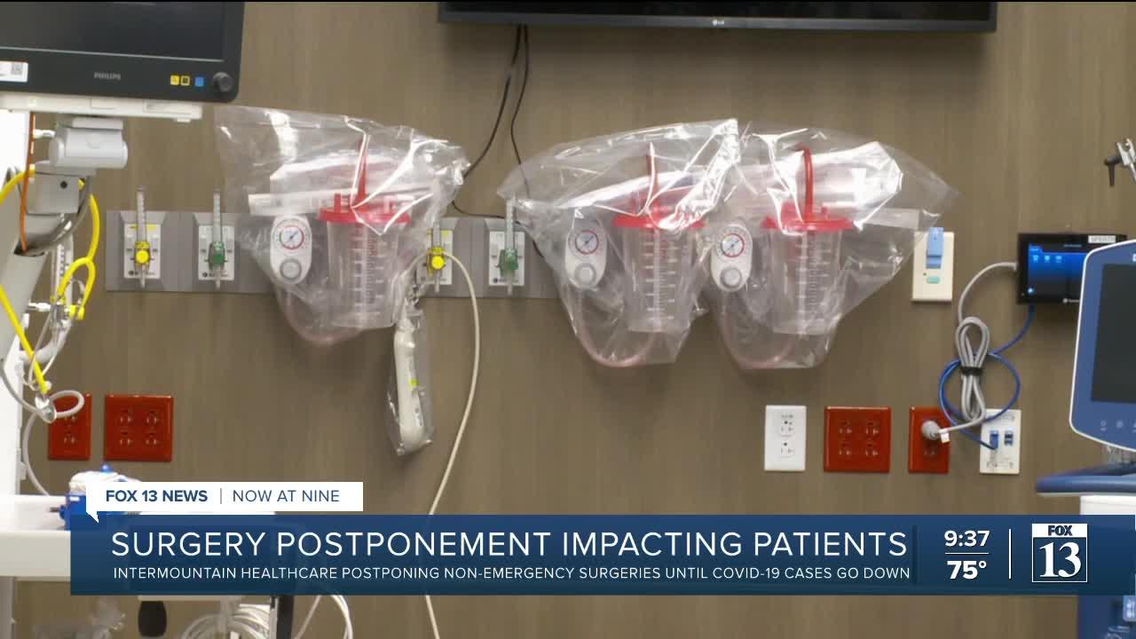 How Intermountain Healthcare's surgery postponement impacts local patients