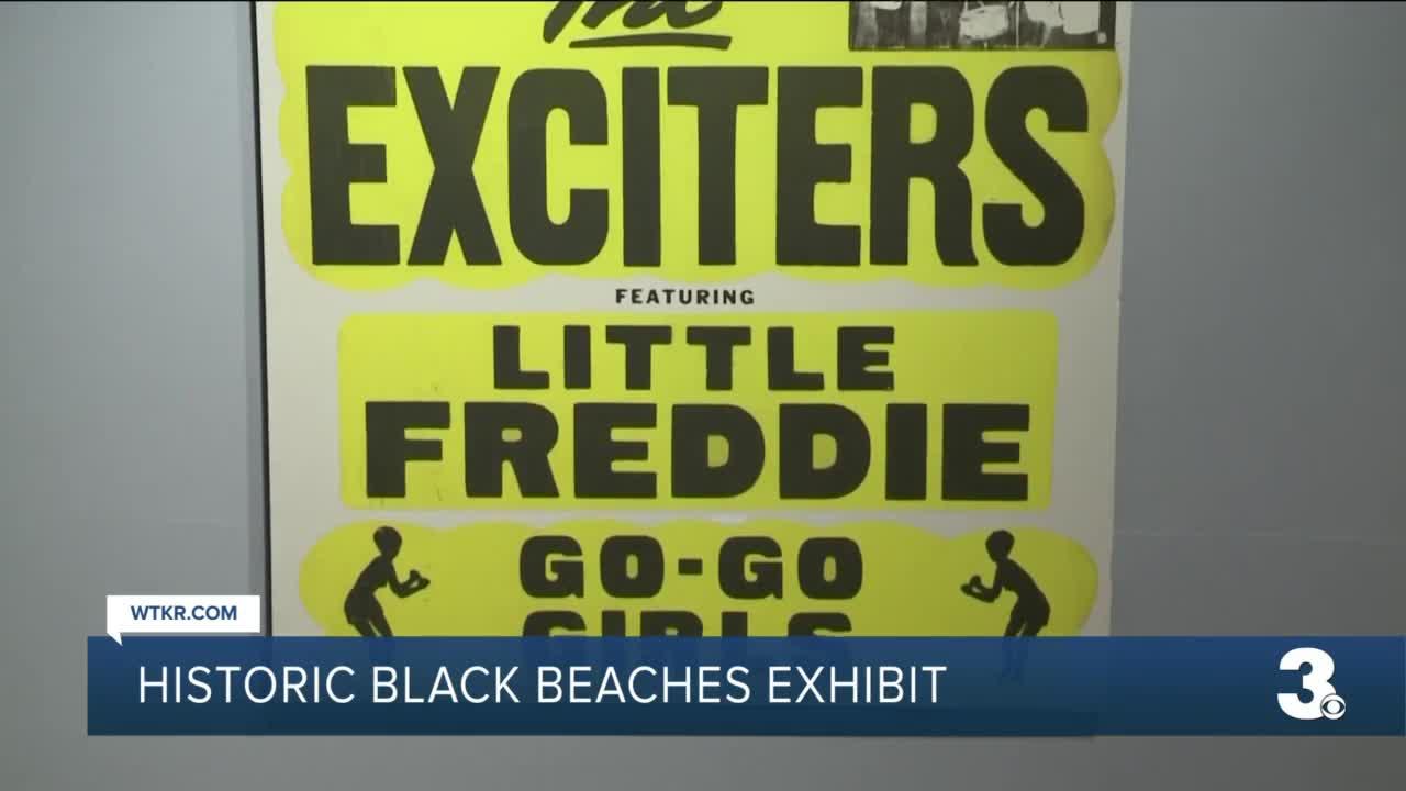 historic black beaches exhibit