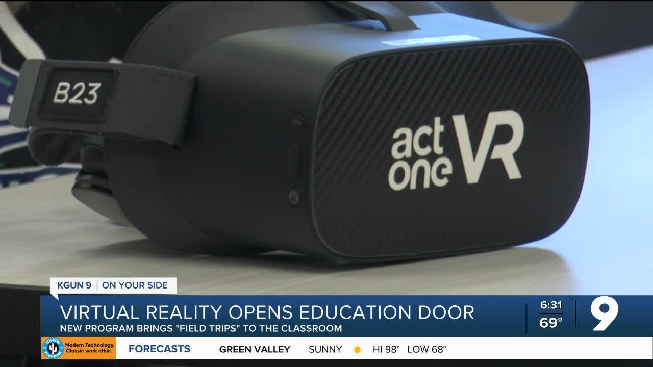 Technology allows students to take VR field trips