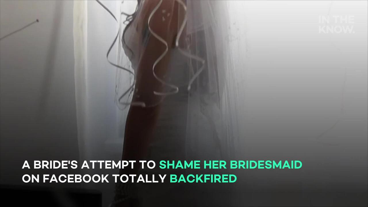 Bride slammed for 'shaming' bridesmaid's 'reasonable' request