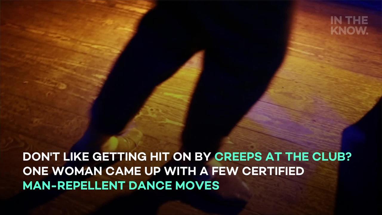 Woman invents dance moves to keep 'boys away' at the club