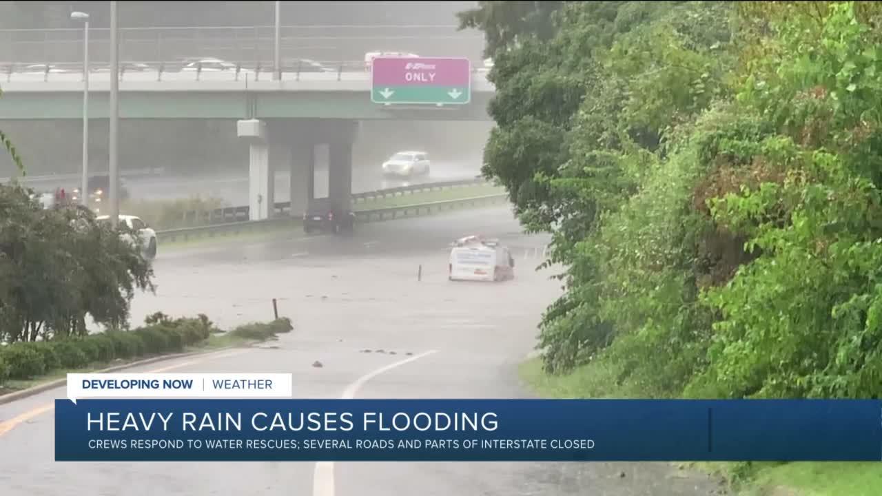 Flash flooding in Richmond: Fire department responds to high water calls