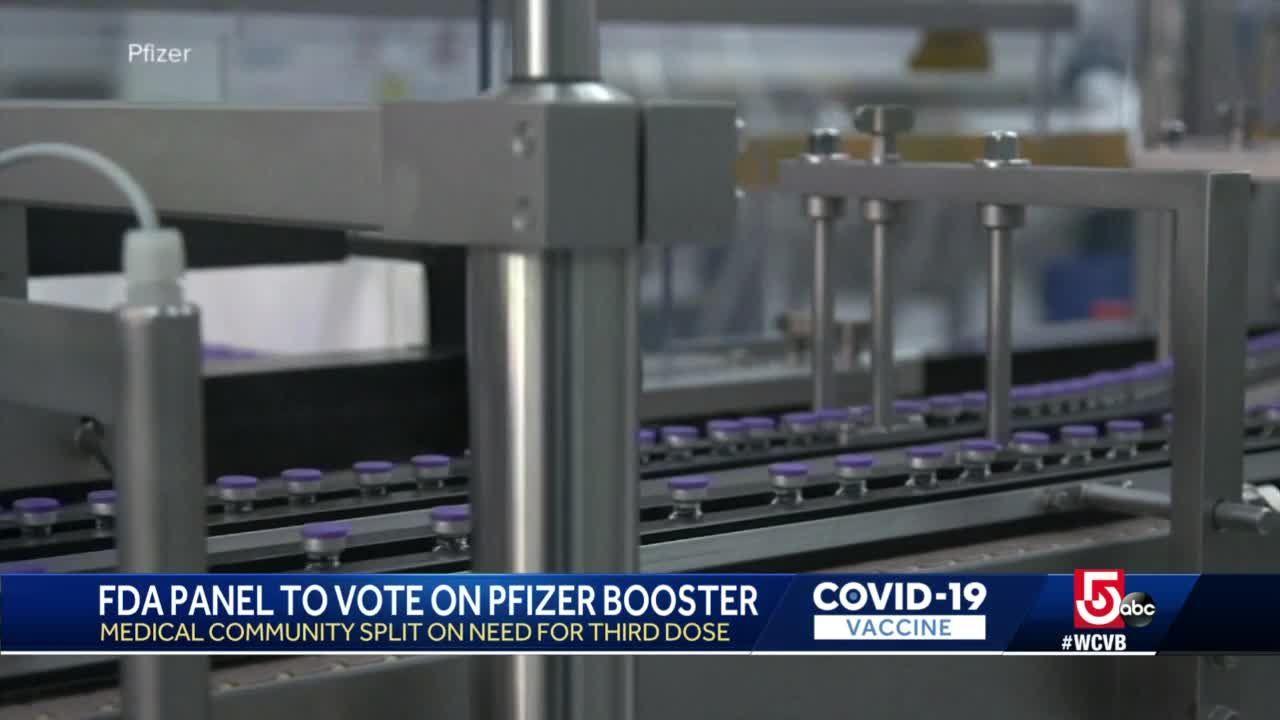 FDA panel to vote on Pfizer booster shot