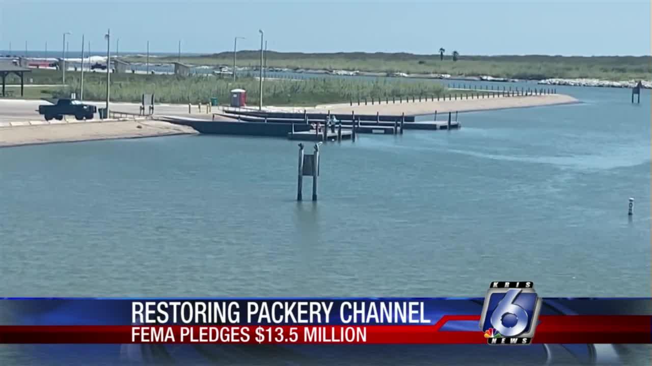 City receives FEMA boost for Packery Channel restoration