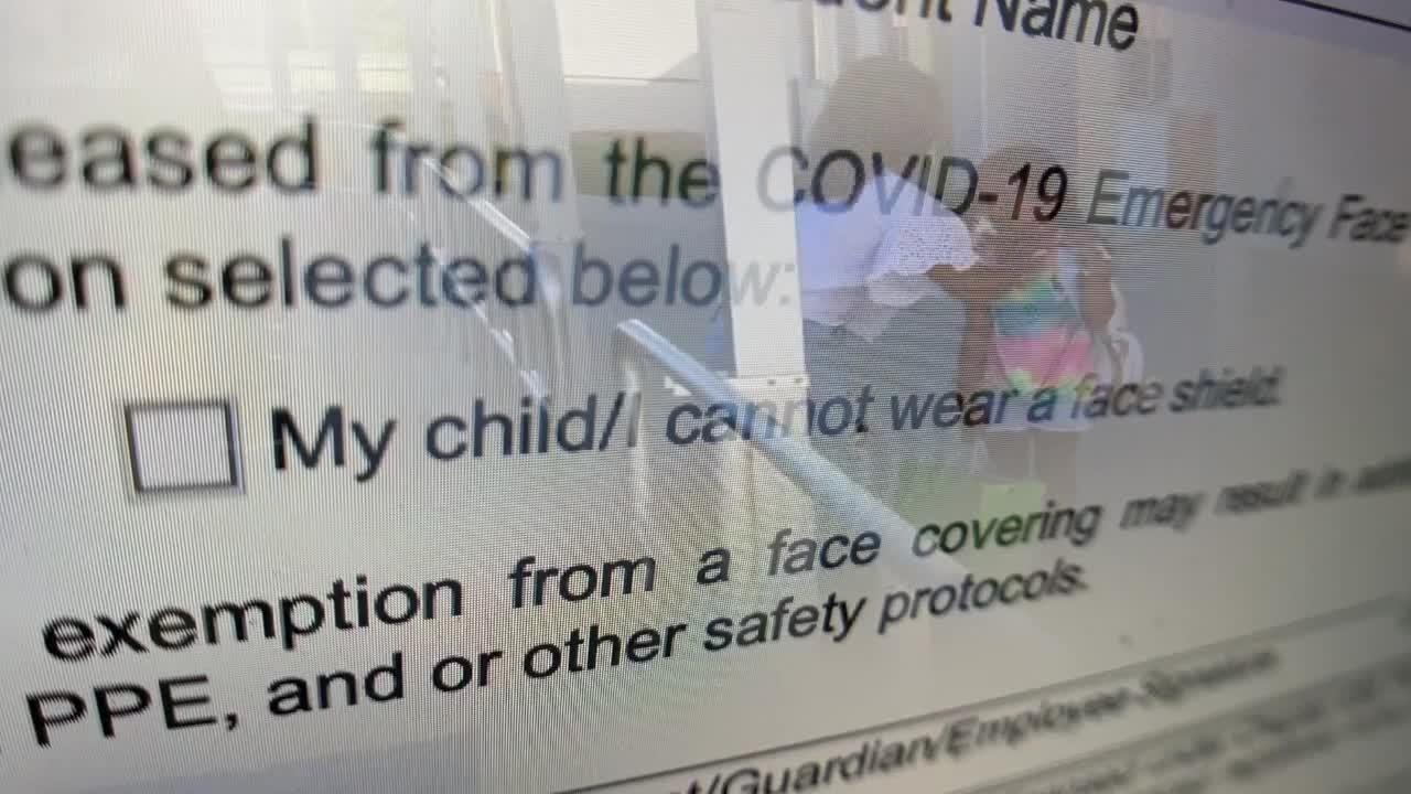 Hundreds of school mask exemption forms rejected by FL school districts