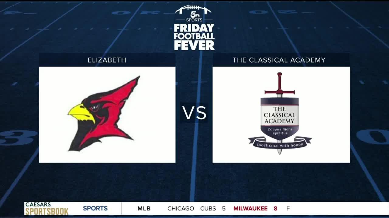 Friday Football Fever Week 4: Elizabeth vs. Classical Academy