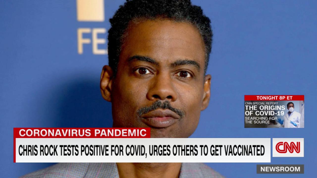Chris Rock encourages vaccines after his positive Covid-19 test