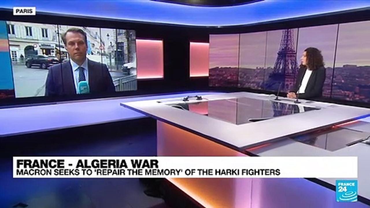 France - Algeria war: Macron seeks 'new step' towards Algerian Harki fighters