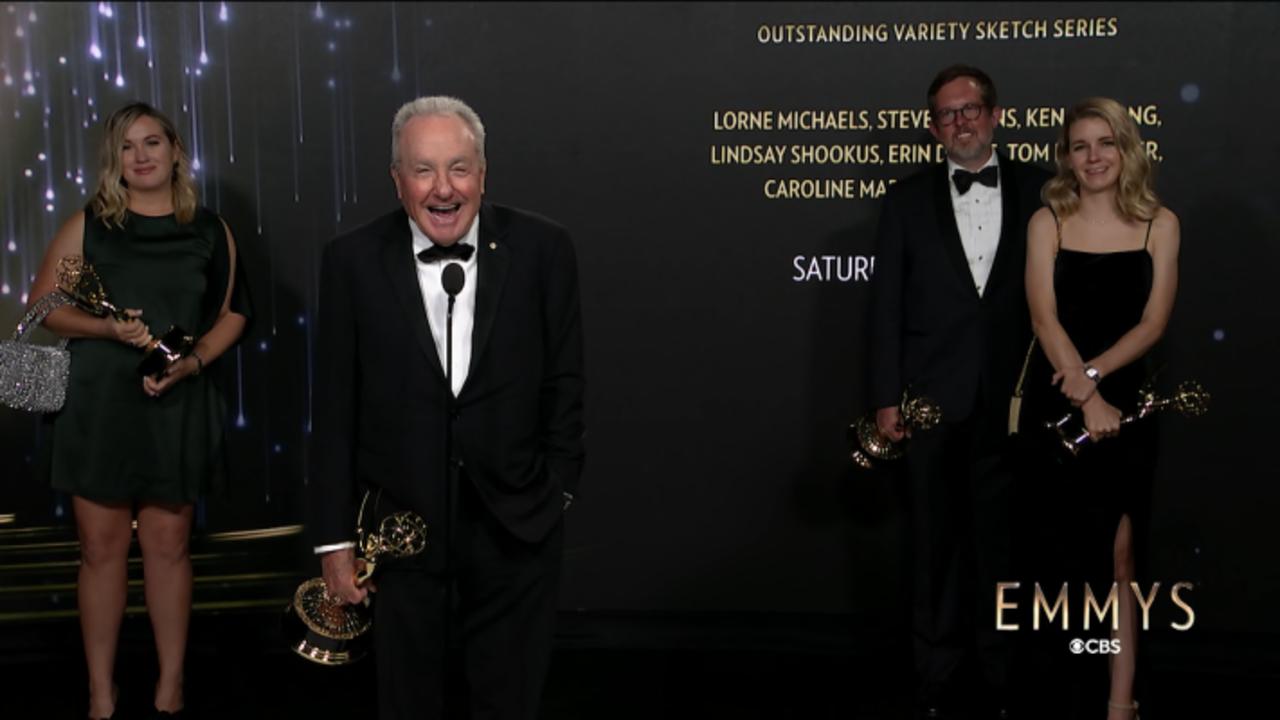 Lorne Michaels Reacts To Emmy Win