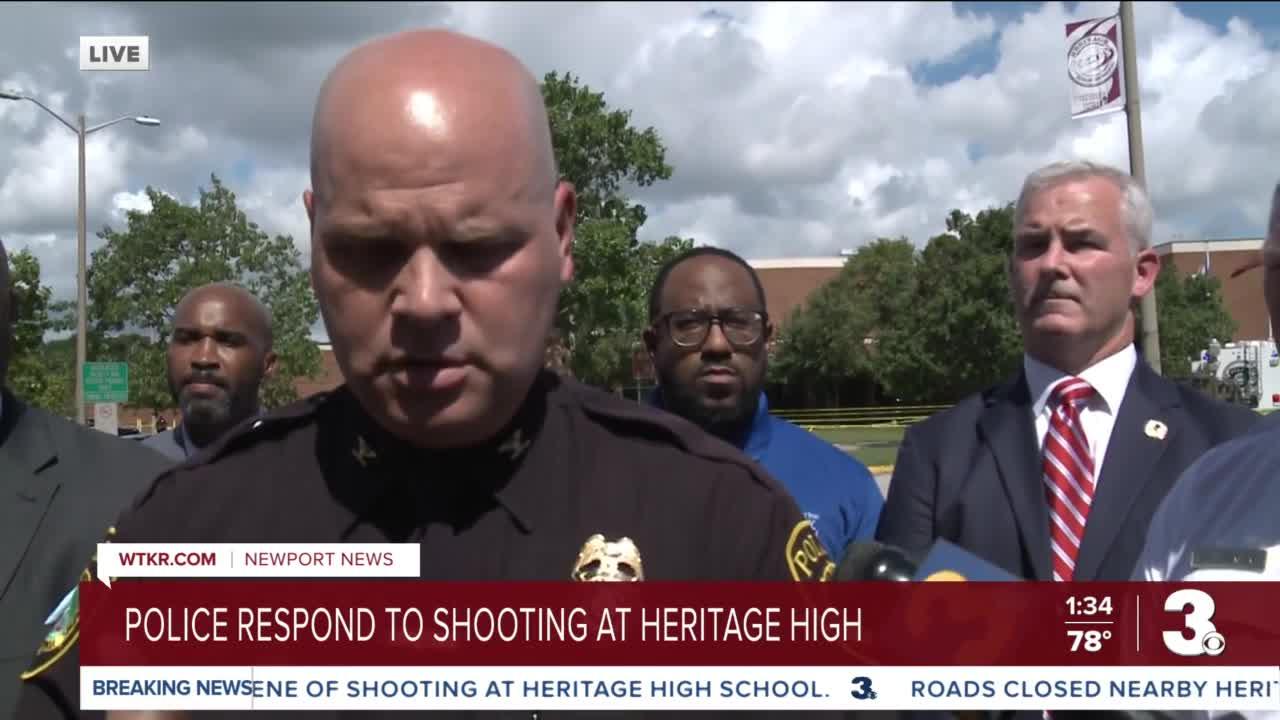 Police Chief, Superintendent provide updates after Newport News school shooting