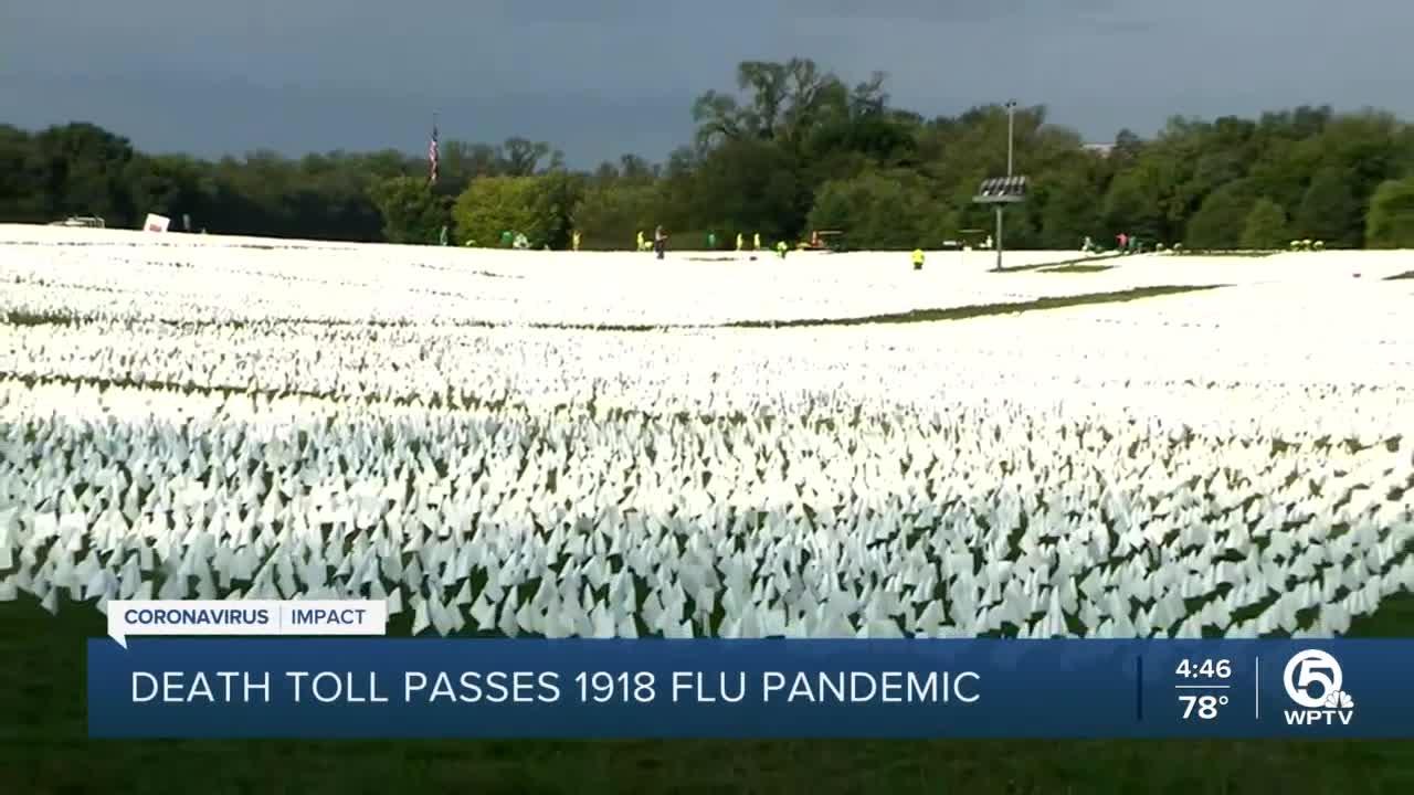 COVID-19 pandemic has killed as many Americans as 1918 Spanish flu