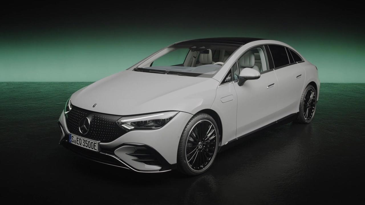 The new Mercedes-Benz EQE 350 Edition 1 Design Preview in Studio