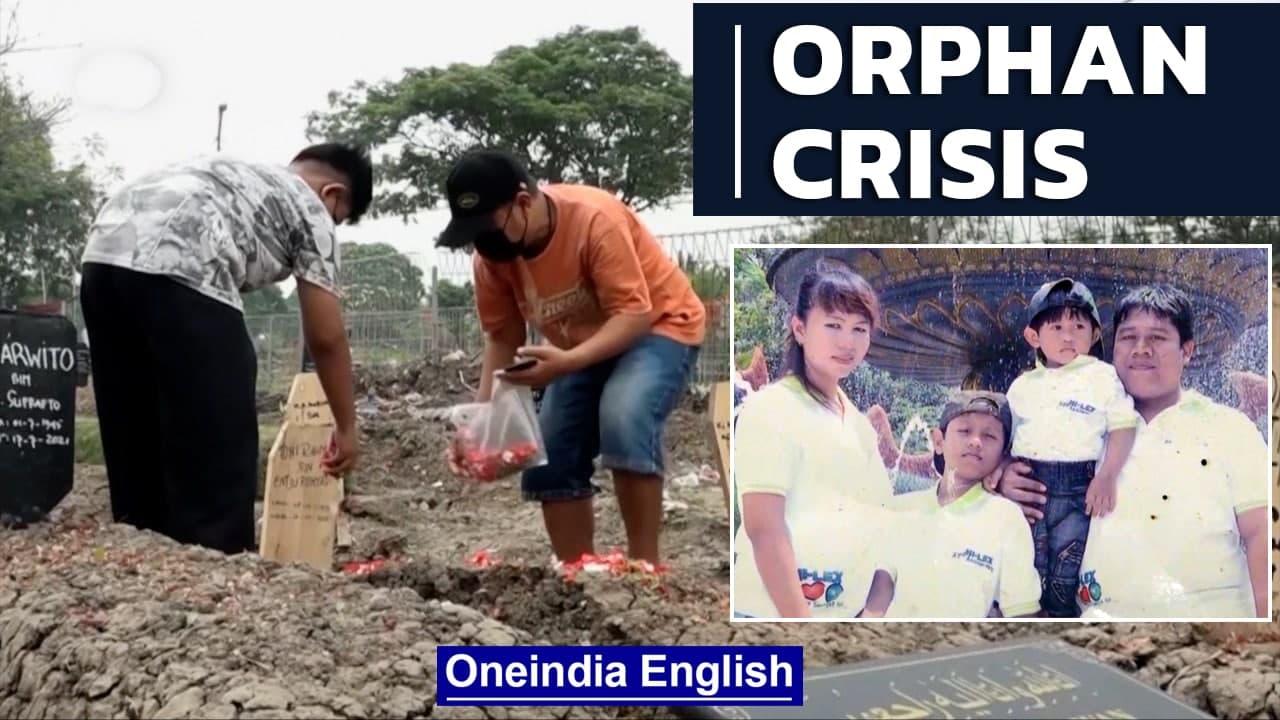 Indonesia, because to COVID-19 the number of orphans grows l Oneindia News