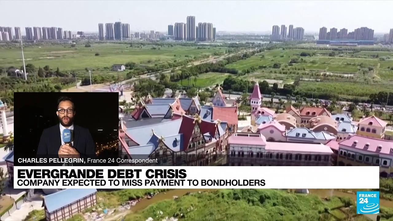 Evergrande debt crisis: Company expected to miss payment to bondholders