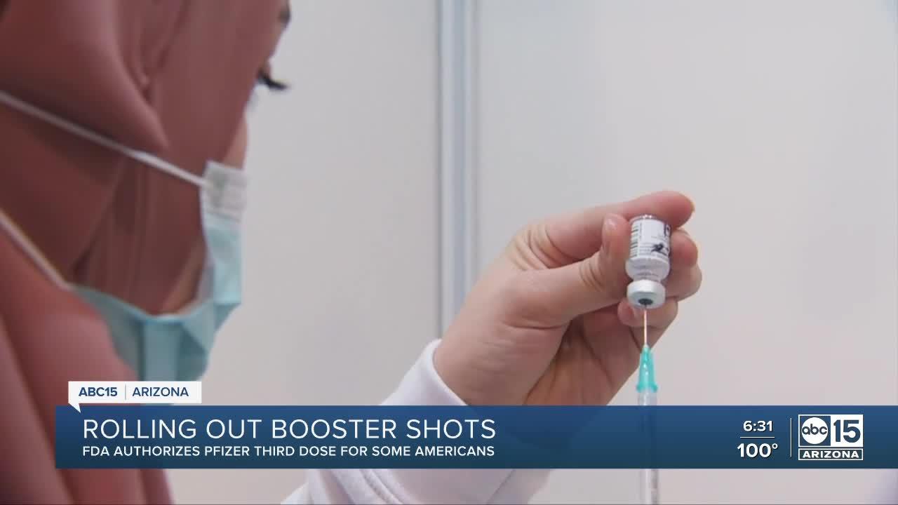 FDA authorizes limited Pfizer booster shots for COVID-19 vaccines