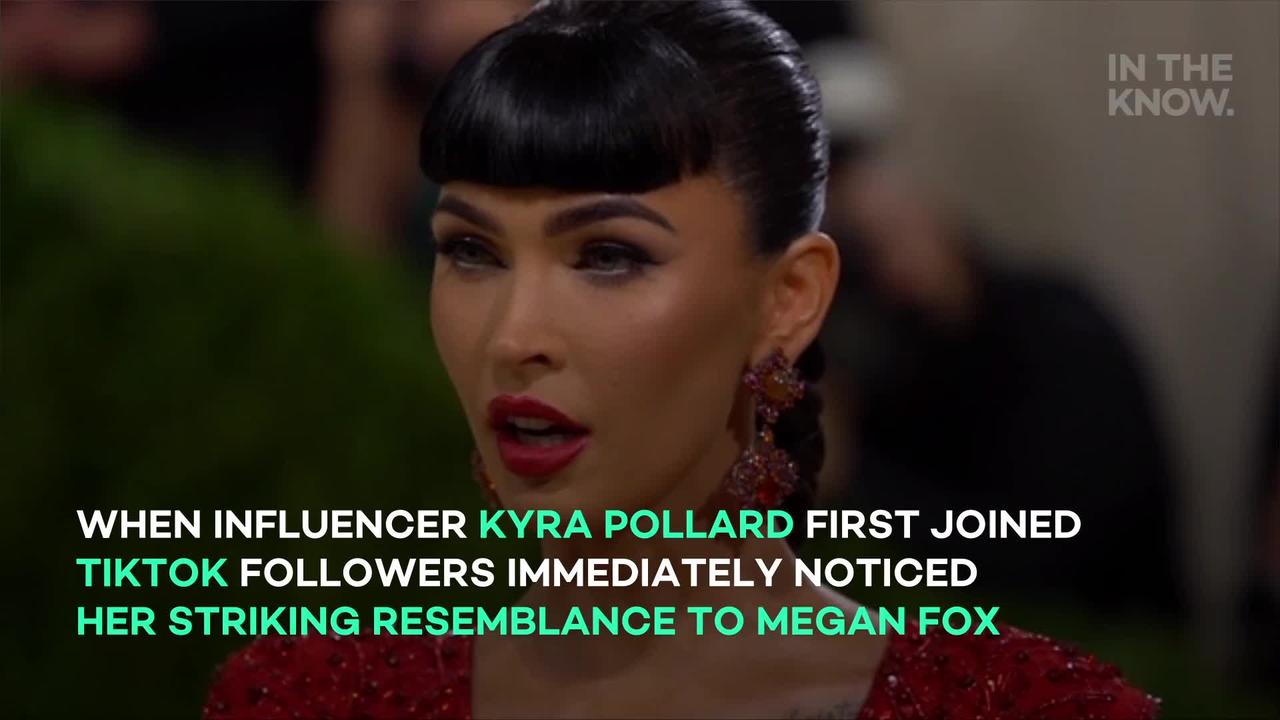 Megan Fox lookalike recreates her famous scenes on TikTok