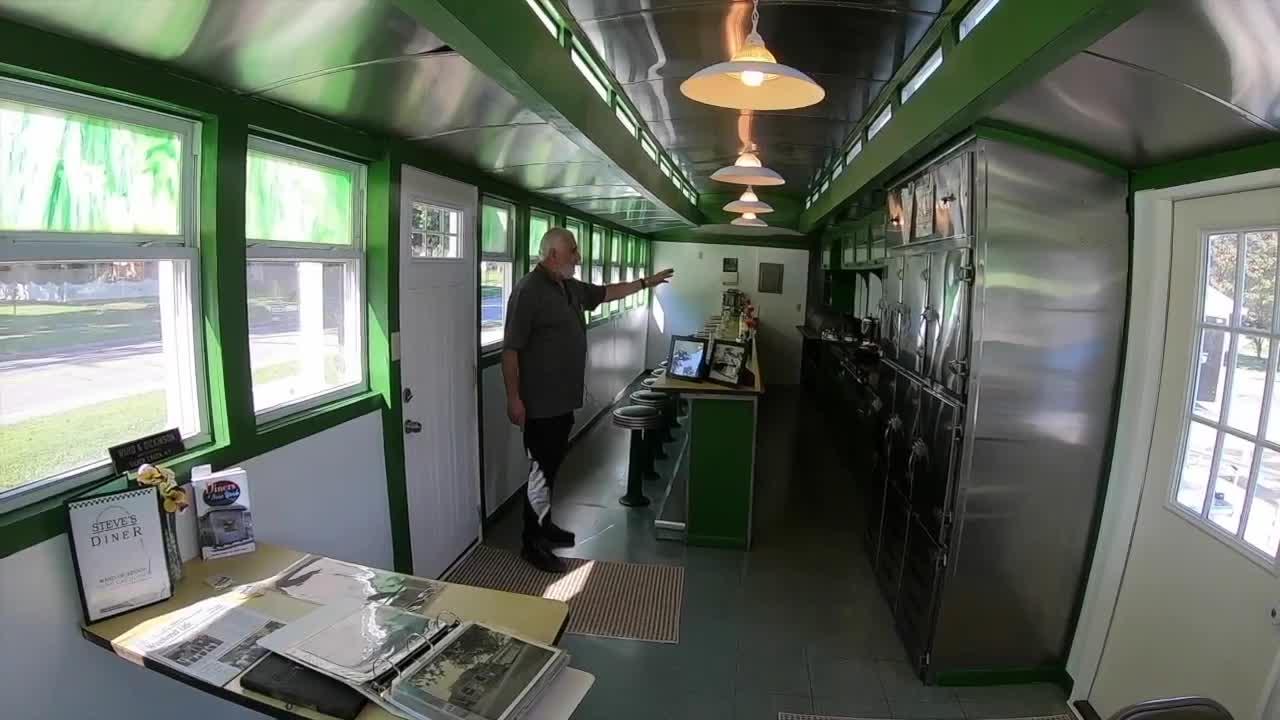 Historic Ward & Dickinson dining car is back in Silver Creek and now a museum