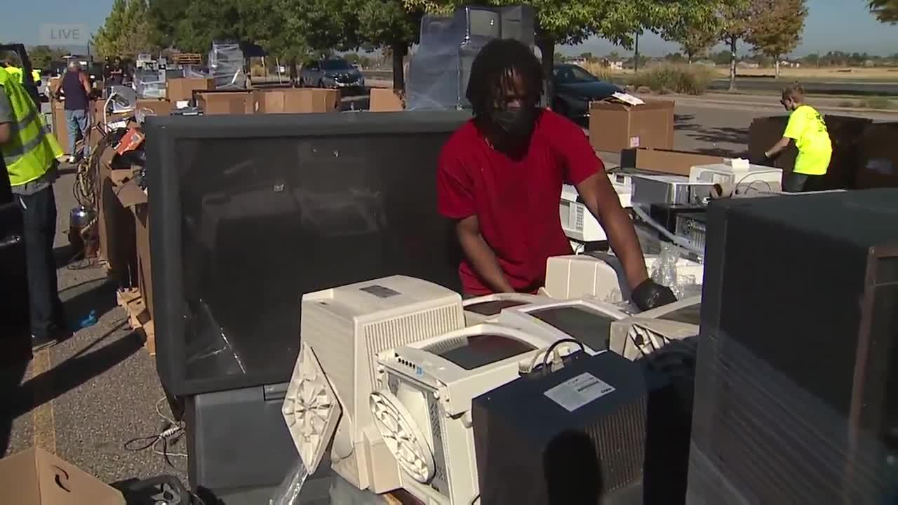 Denver7 Electronics Recycling Drive, Sept 18 Live at 9AM Interview with Nidal Allis