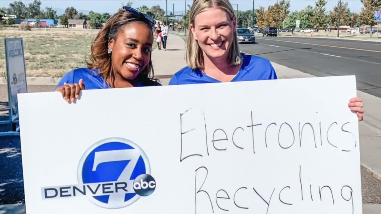 Denver7 Electronics Recycling Drive, Sept 18 Recap at 10PM