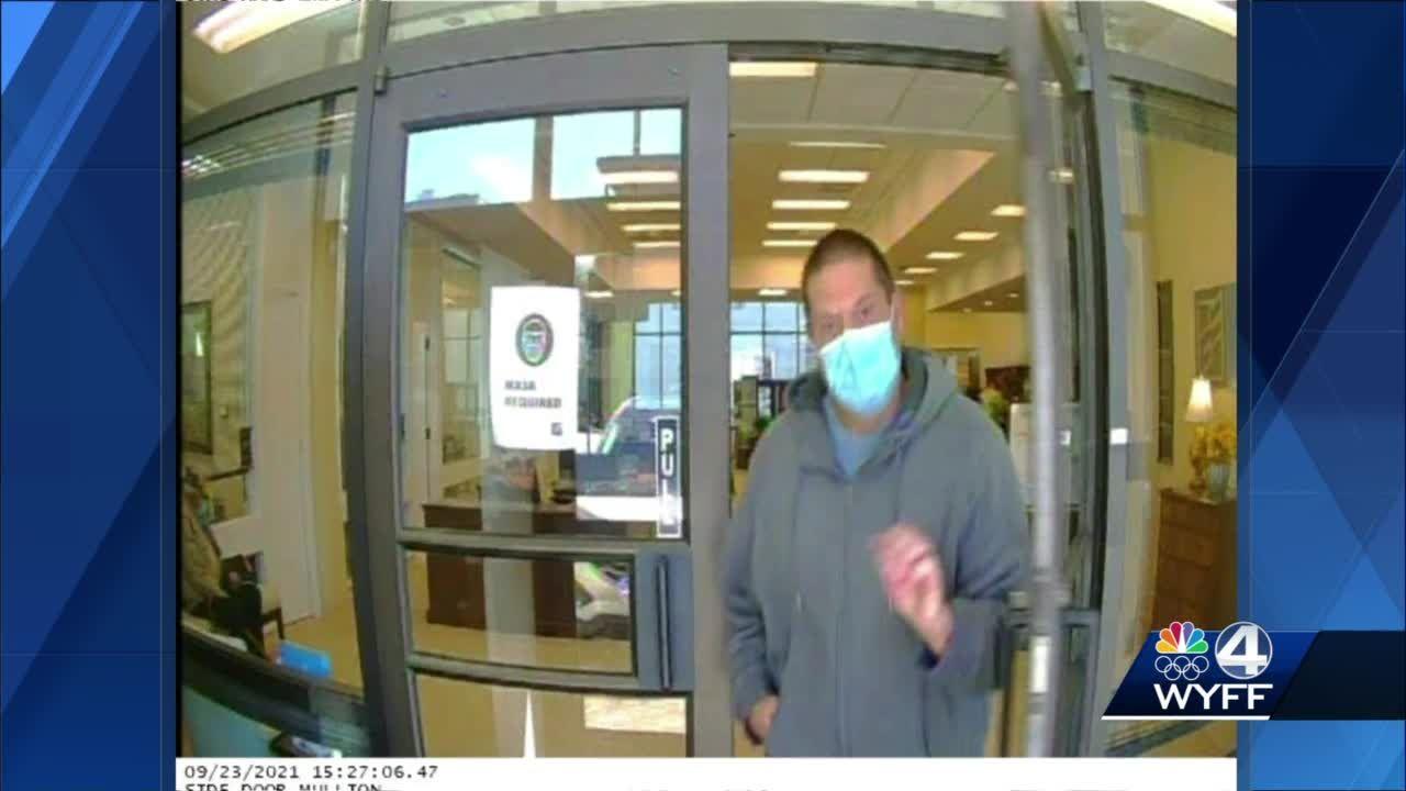Asheville police investigating bank robbery