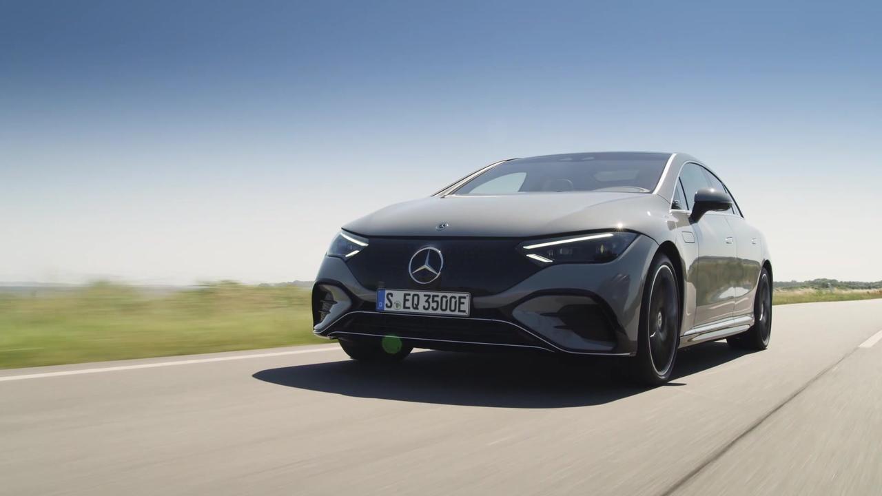The new Mercedes-Benz EQE 350 Edition 1 Driving Preview