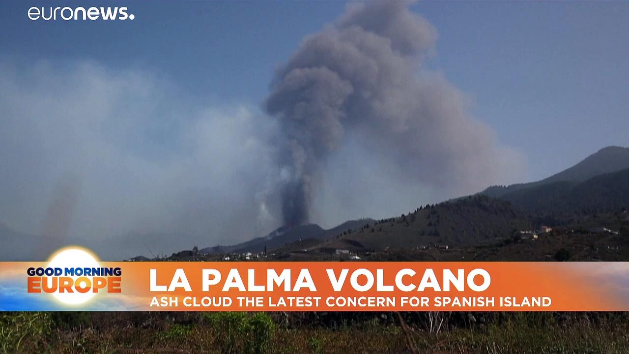 La Palma volcano: Lava topples church as eruptions continue