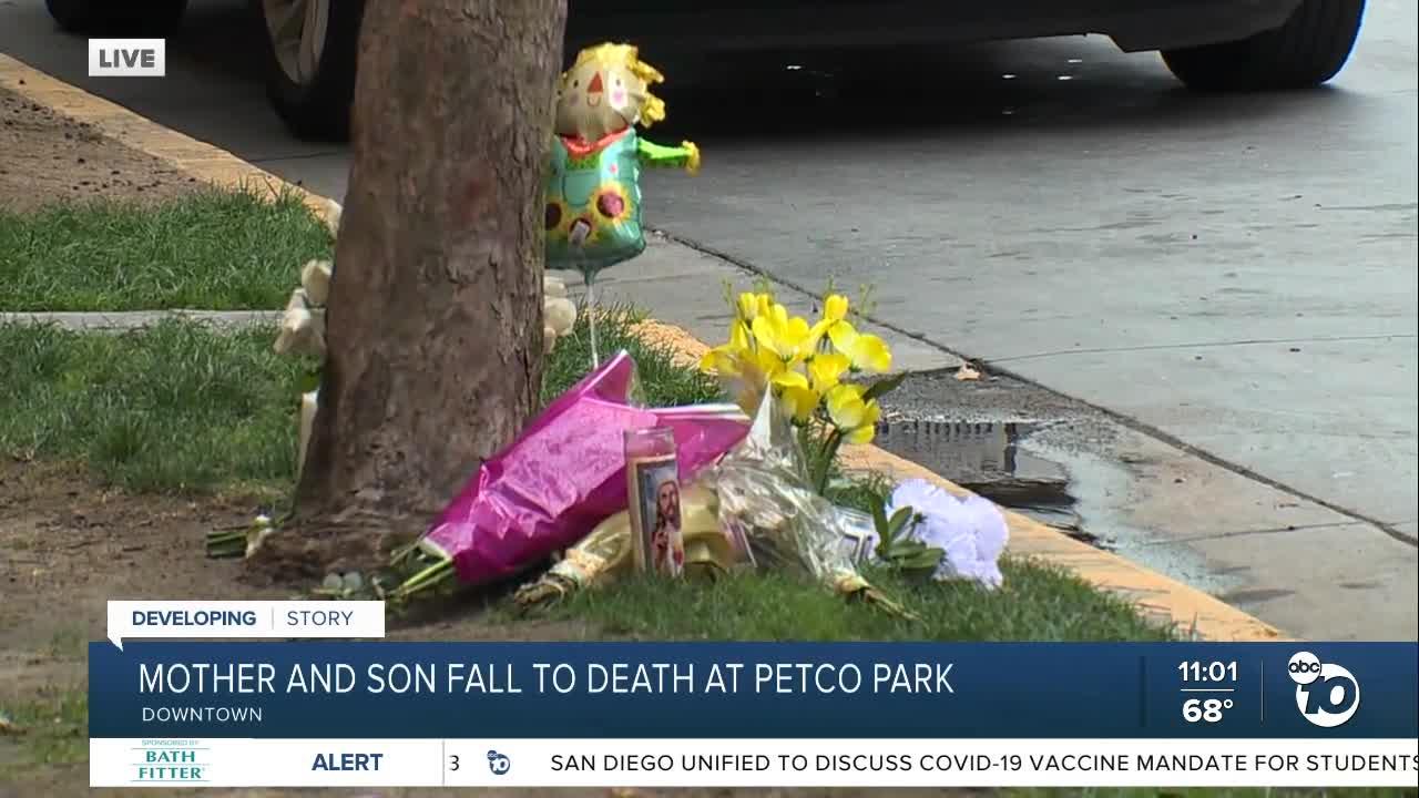 SDPD calling death of mother and son at Petco Park 'suspicious'