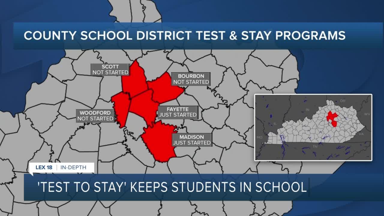 'Test-to-stay' keeps students in school