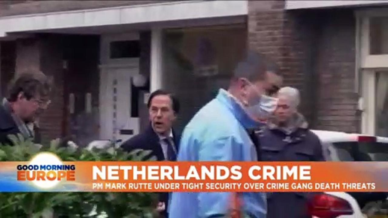 Dutch PM Rutte 'given extra security after death threats'