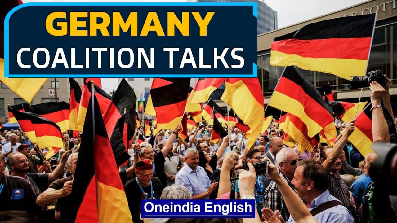 German Election : Coalition talks expected to last weeks | Public Opinion | Oneindia News