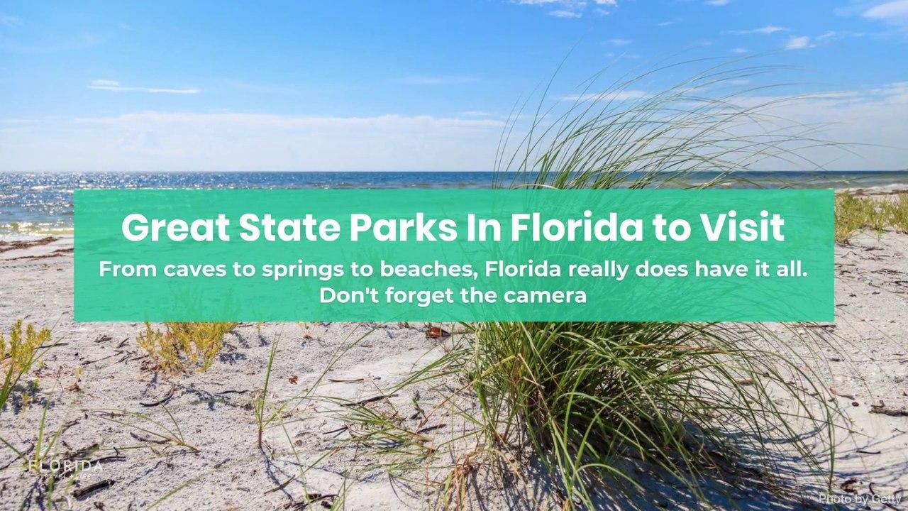 Great State Parks In Florida to Visit