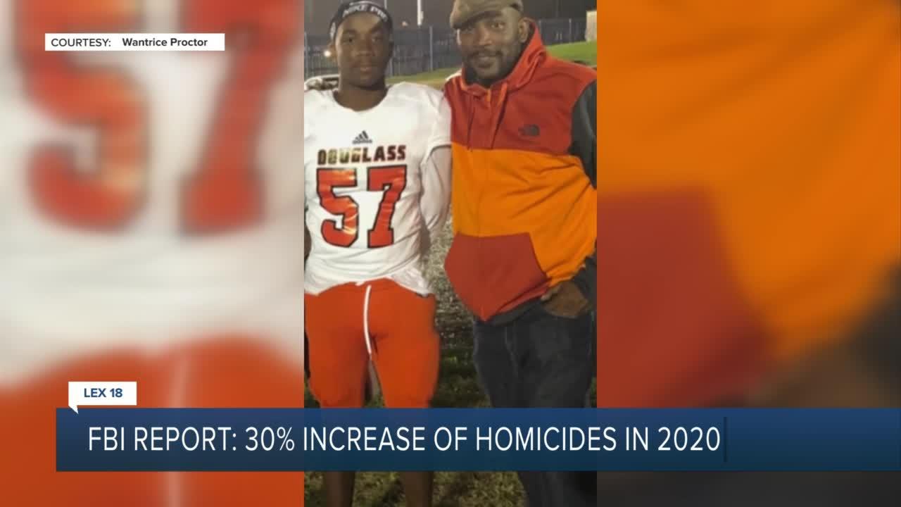 FBI report: 30% increase of homicides in 2020