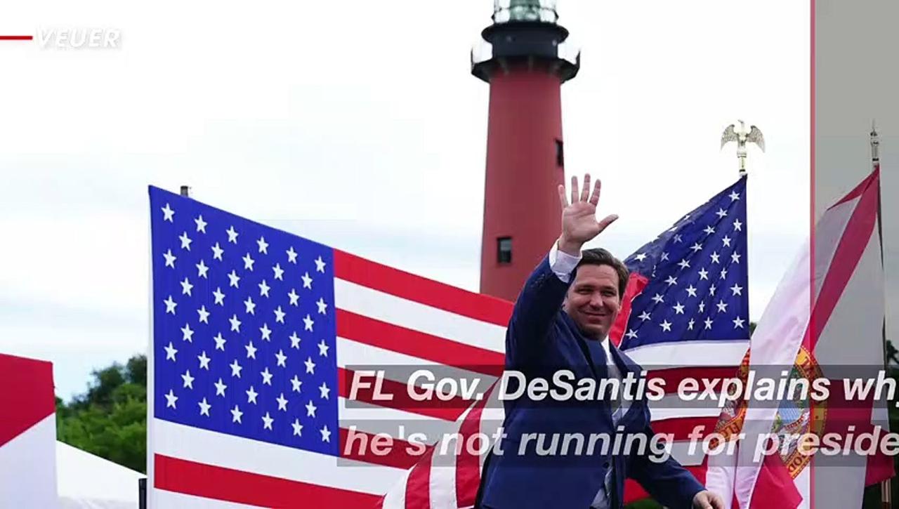 FL Gov. DeSantis Won’t Run for President, Says He’s Too Busy Stopping Critical Race Theory
