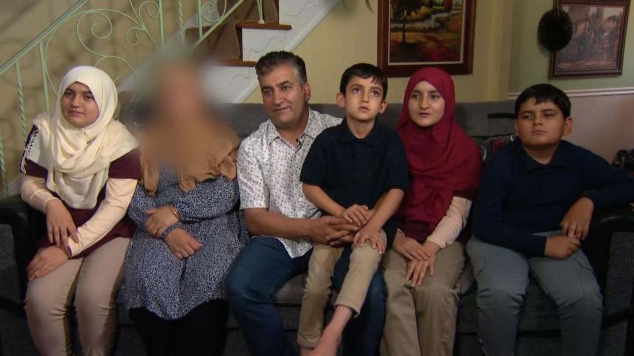 Gunshots at the airport and tents in Germany. Hear one family's journey out of Afghanistan