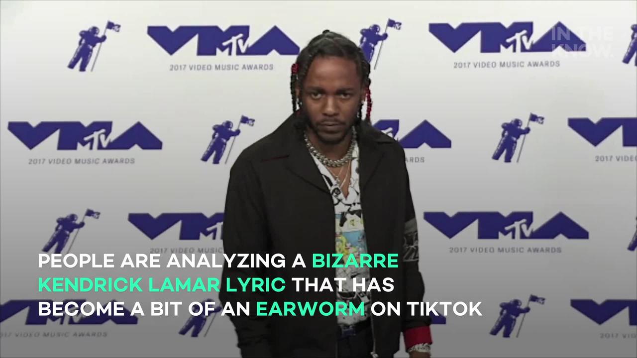 An unusual Kendrick Lamar lyric is getting stuck in TikTok users’ head