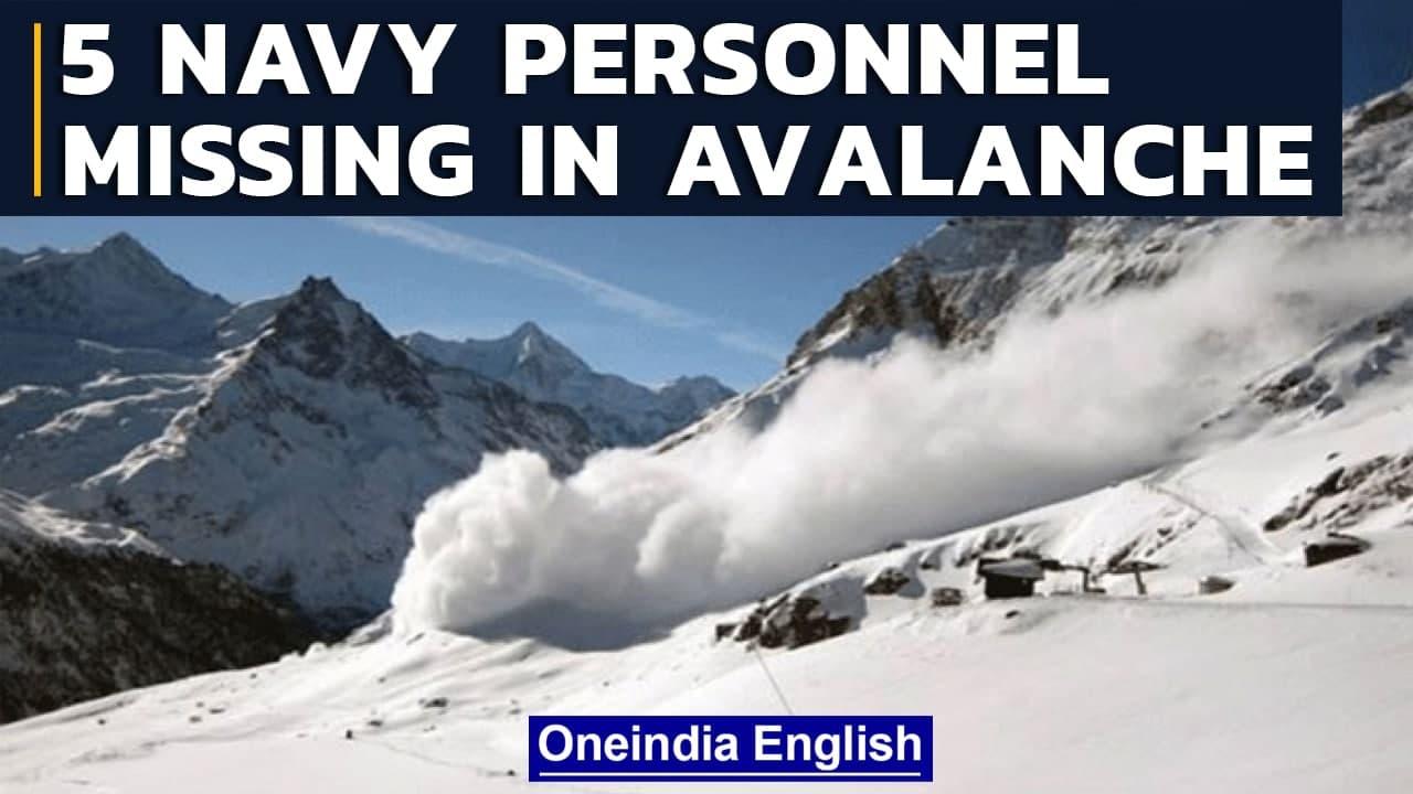 5 navy mountaineers missing after avalanche in Uttarakhand's Mount Trishul | Oneindia News
