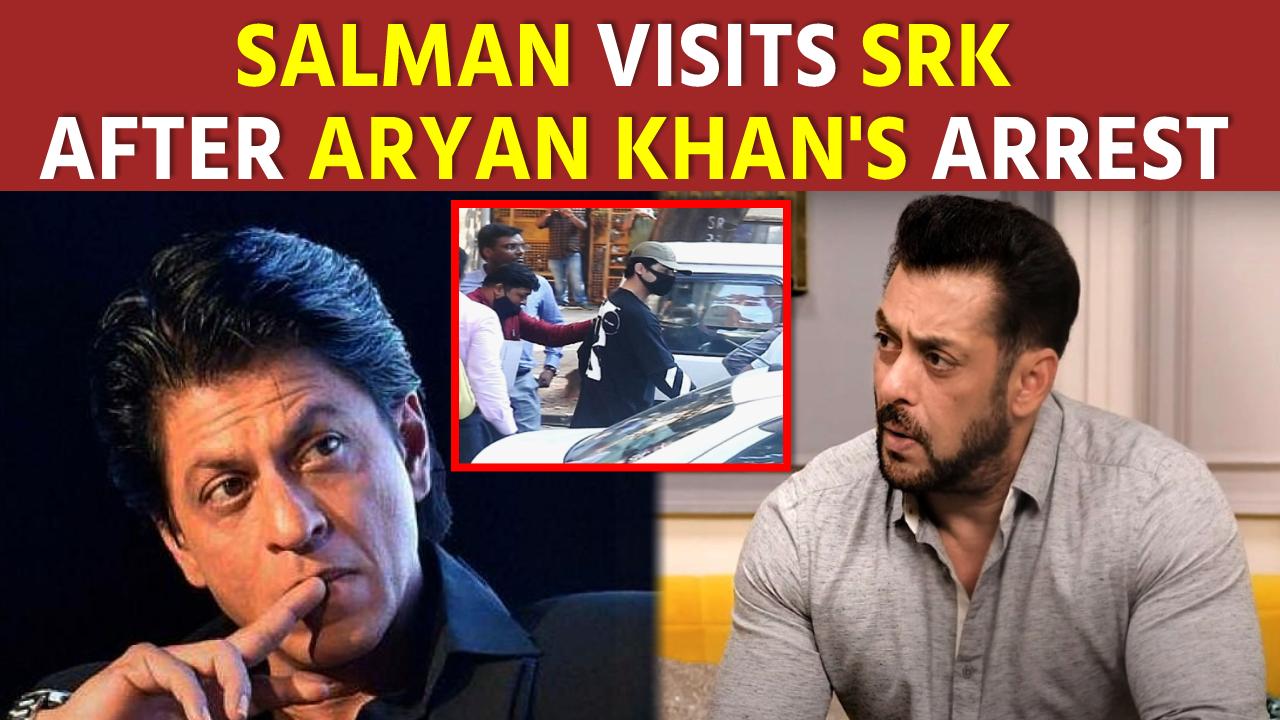 Salman Khan visits SRK after Aryan Khan's arrest