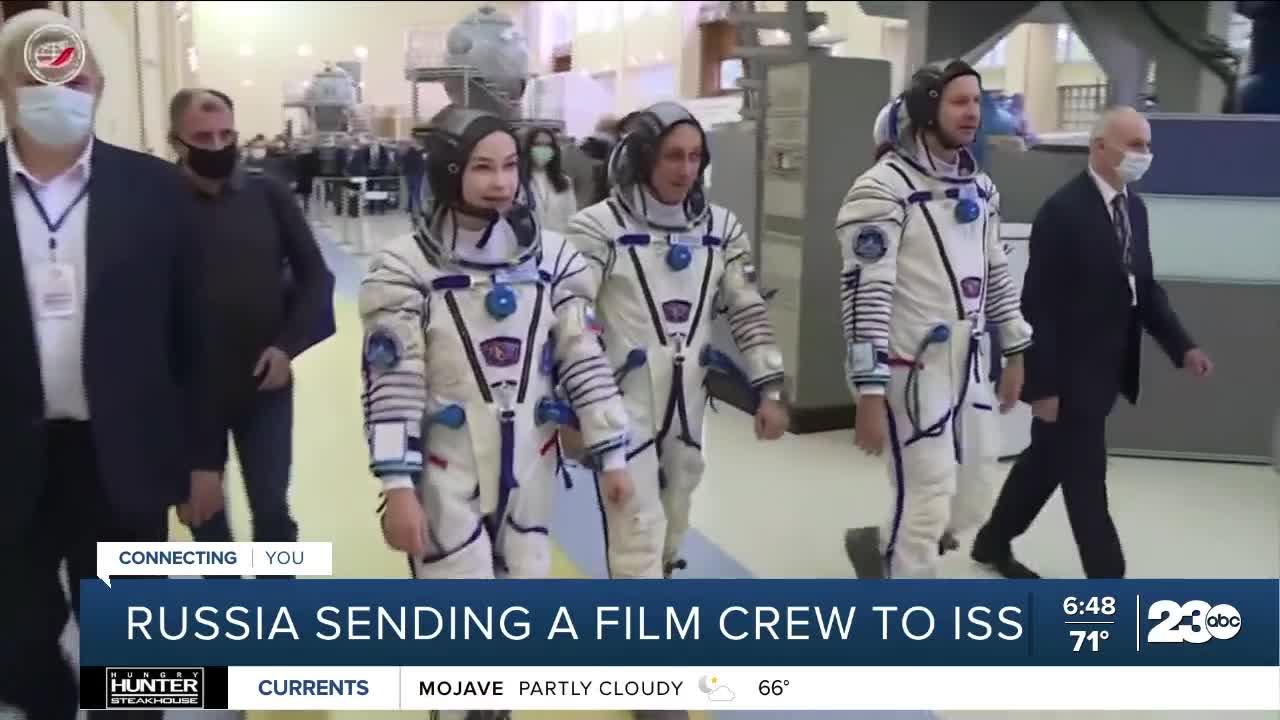 Russia to film movie in space