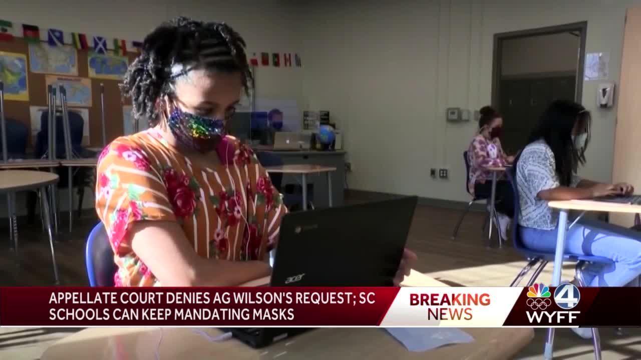 Court keeps South Carolina school mask mandate ban on hold