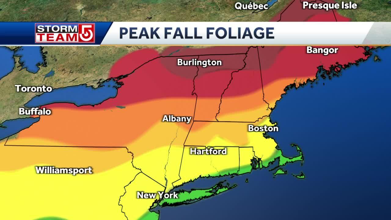 Foliage forecast: Weekly tips for finding the best fall colors in New England