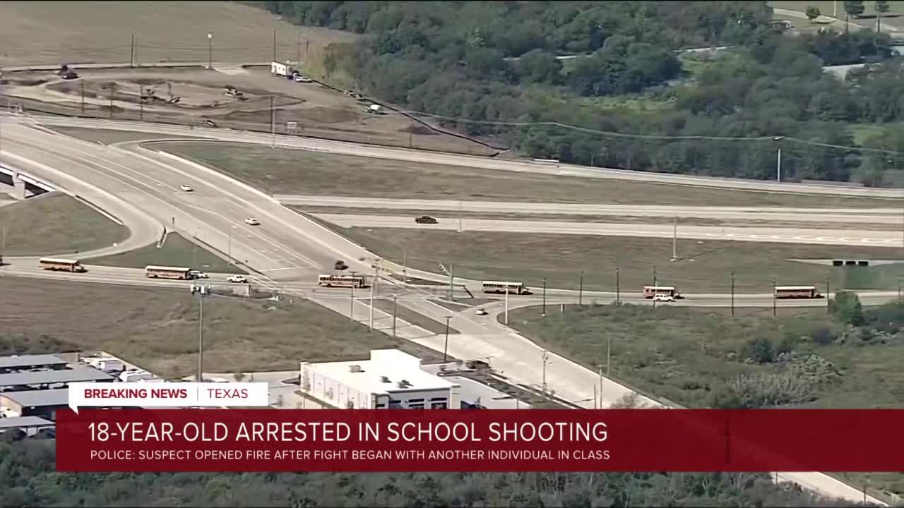 18-year-old arrested in Texas school shooting