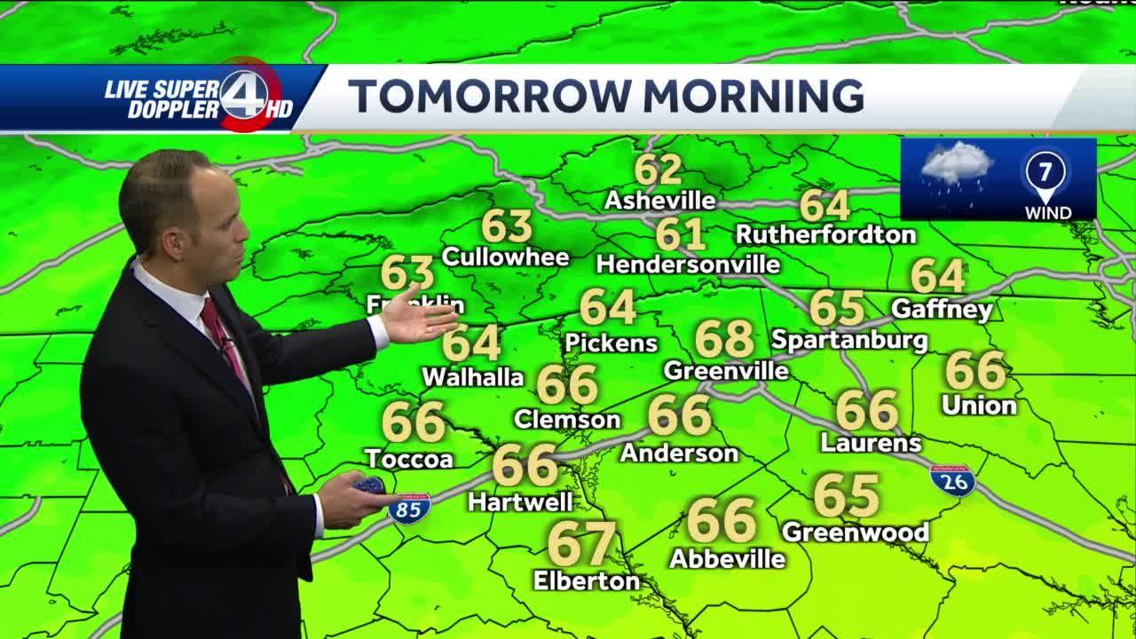 No rain relief yet, but drier days coming