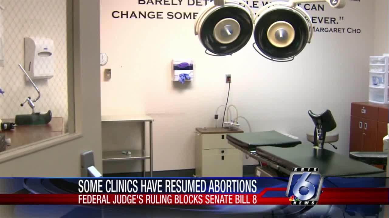 Report: Abortions resume in at least six Texas clinics