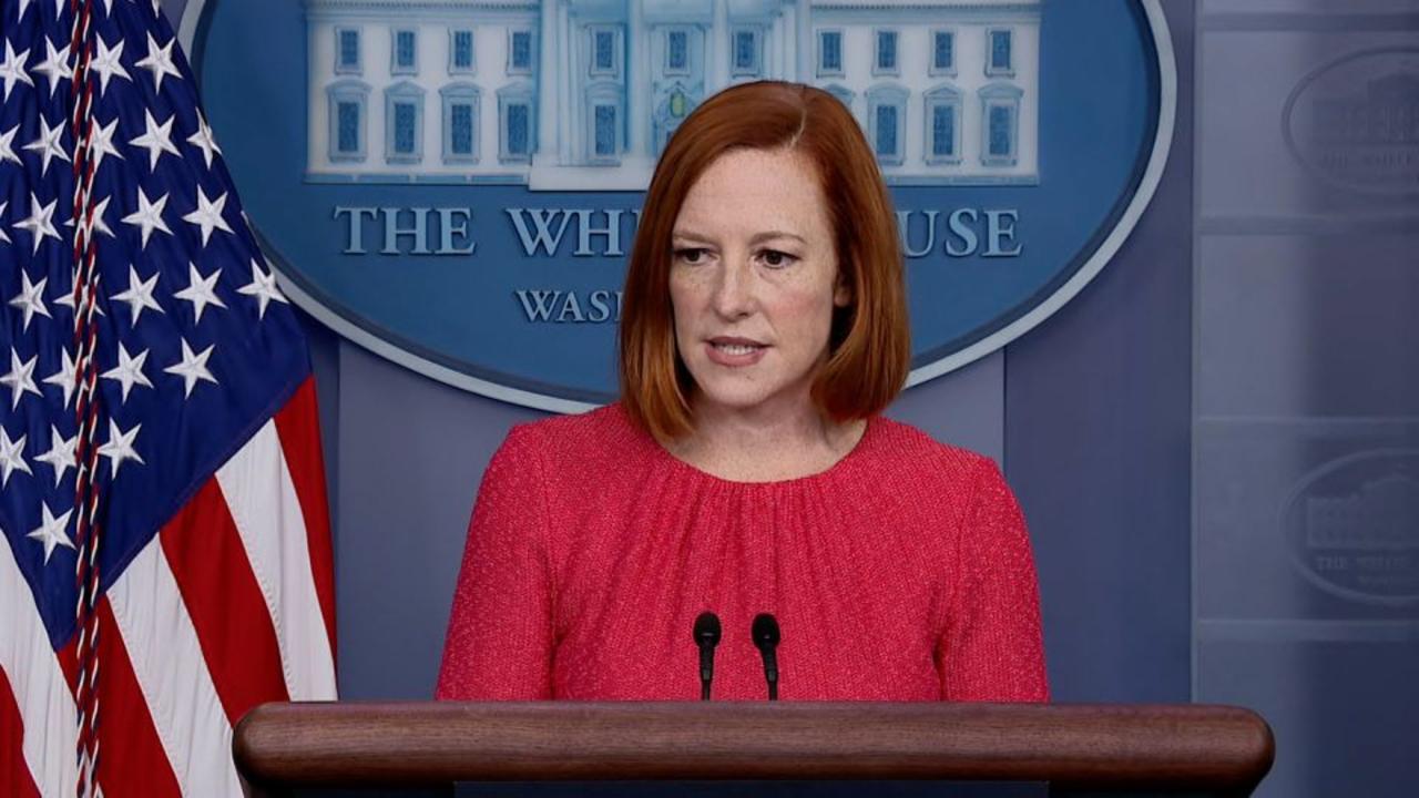 Jen Psaki: The administration takes the events of January 6th very seriously