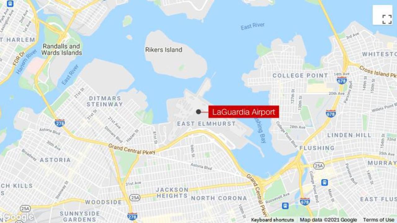 Flight grounded at LaGuardia airport over security threat