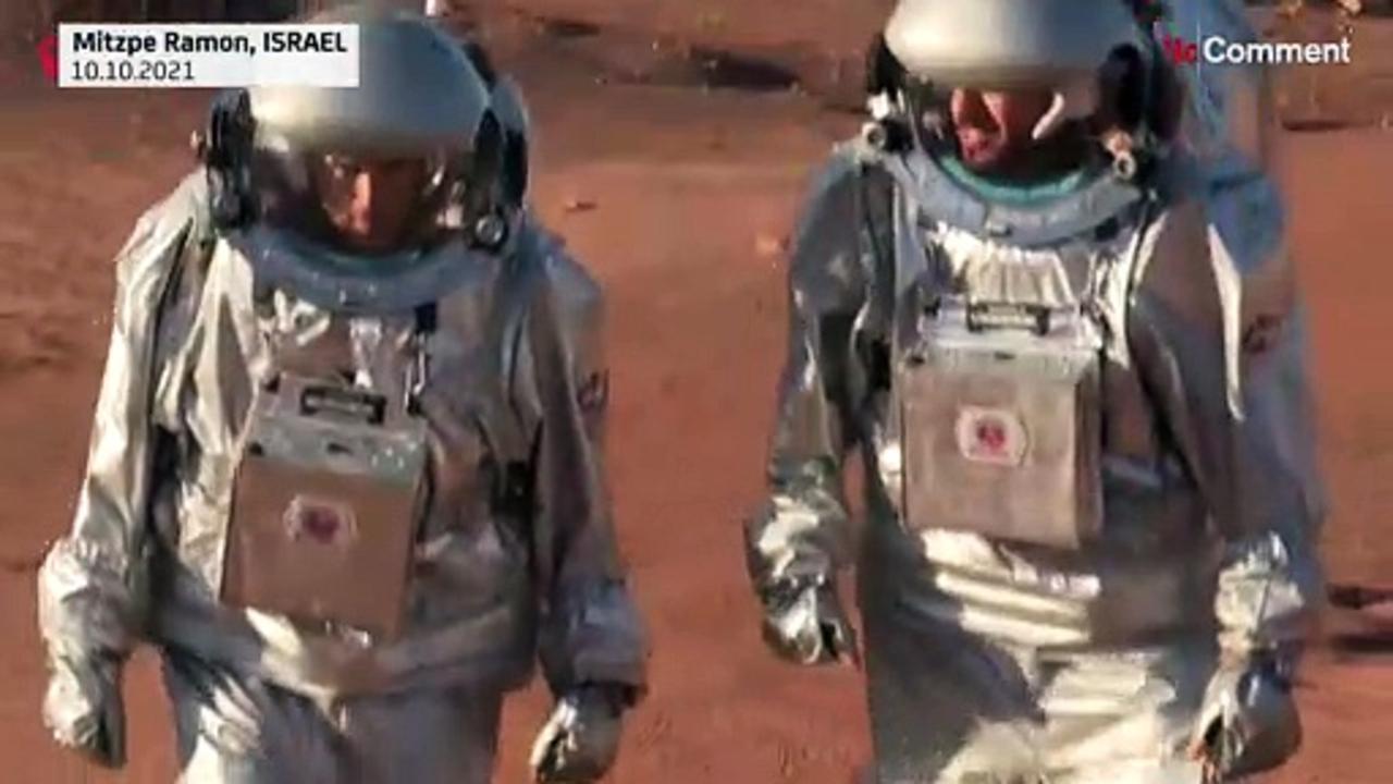In the Israeli desert, astronauts simulate 'life on Mars'