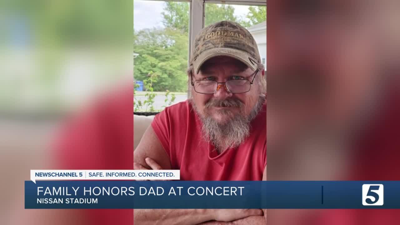 Family goes to their first Rolling Stones concert in honor of a loved one