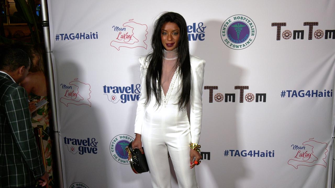 Jovana Louis Benoit 4th Annual Travel & Give Fundraiser Red Carpet