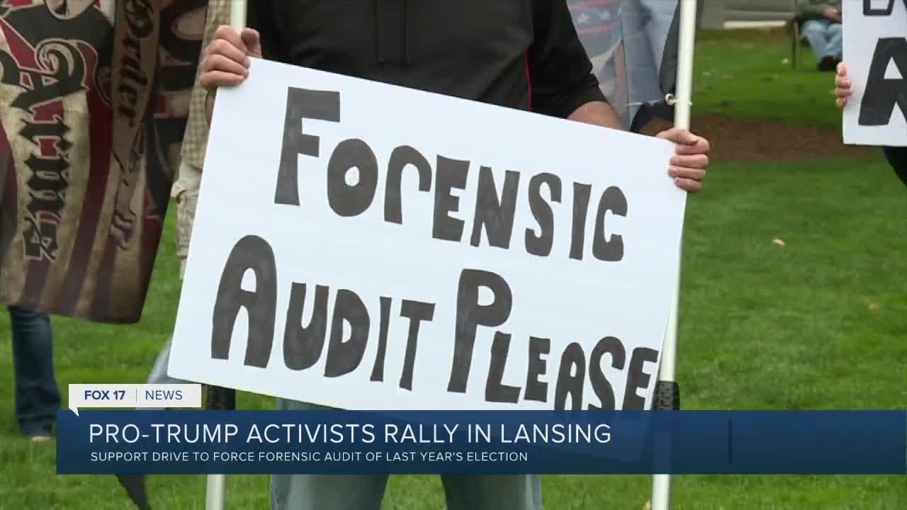 Pro-Trump activists plan petition drive for “forensic audit” of Michigan election