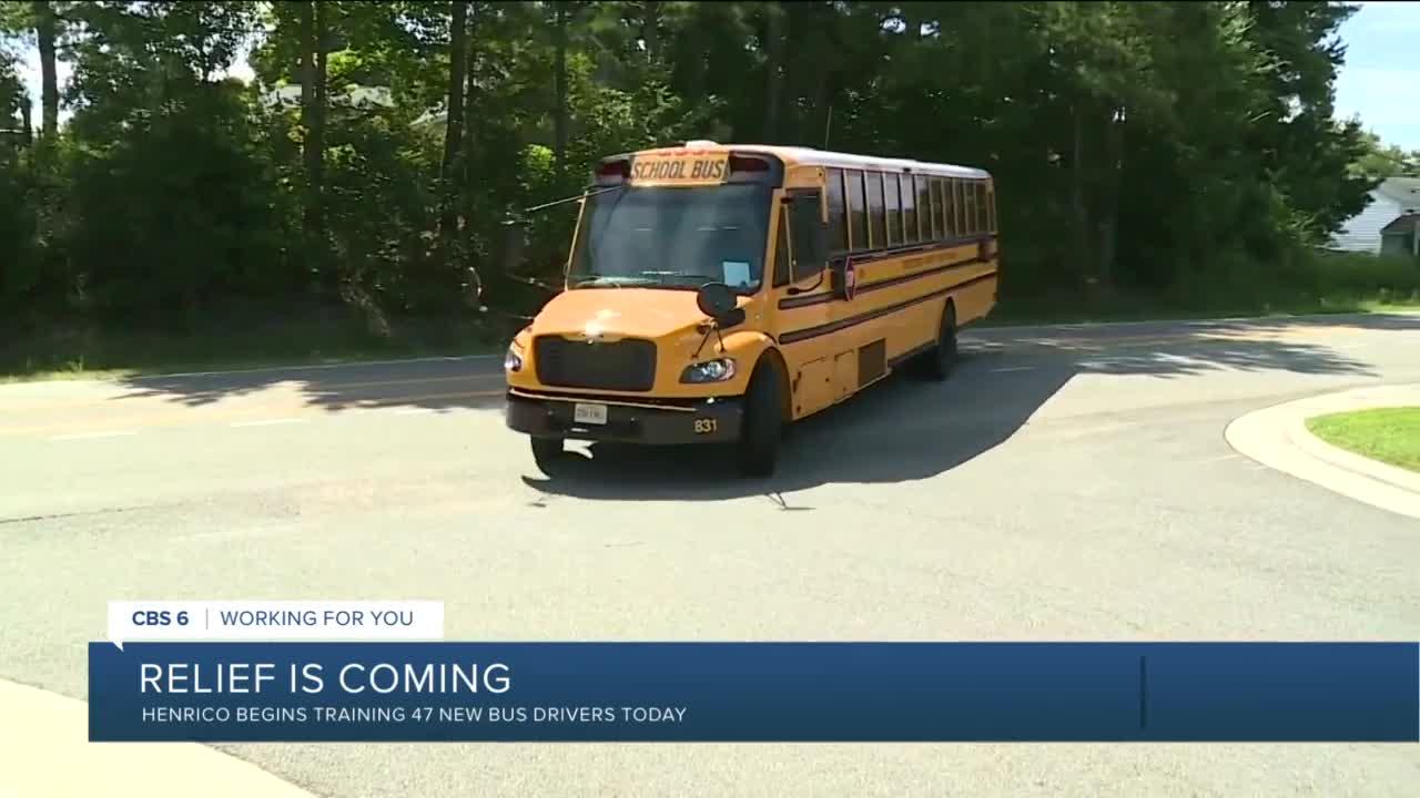 Relief coming for bus driver shortages
